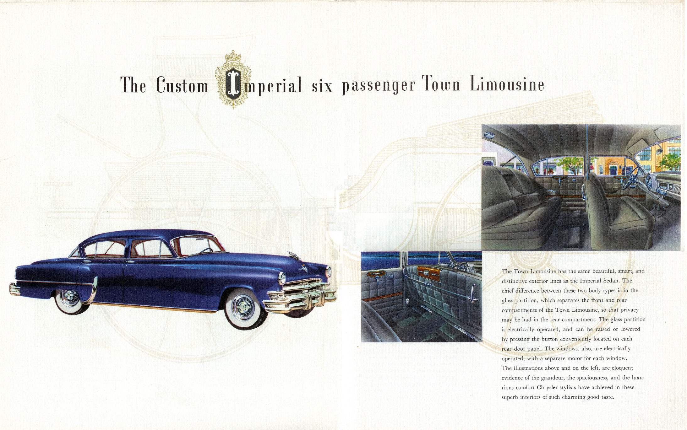 1953 Chrysler Imperial Brochure Page 5